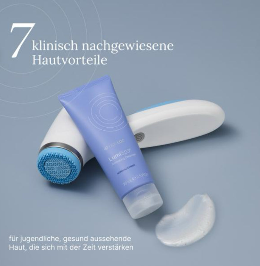 Nu Skin ageLOC LumiSpa iO Cleansing Kit Blau+1 Creme
