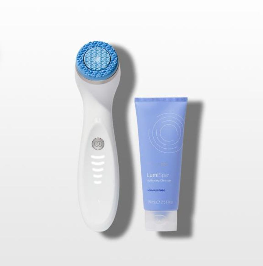 Nu Skin ageLOC LumiSpa iO Cleansing Kit Blau+1 Creme