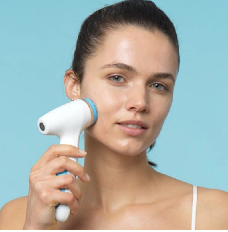 Nu Skin ageLOC LumiSpa iO Cleansing Kit Blau