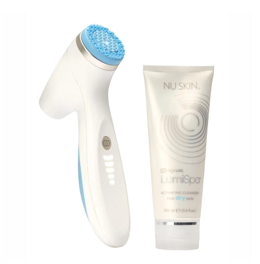 Nu Skin ageLOC LumiSpa iO Cleansing Kit Blau