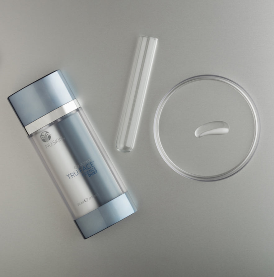 Nu Skin ageLOC Tru Face Essence Duet Creme und Serum für Hals und Dekolleté
