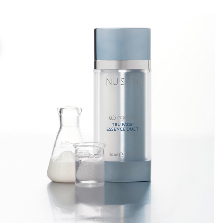 Nu Skin ageLOC Tru Face Essence Duet Creme und Serum für Hals und Dekolleté